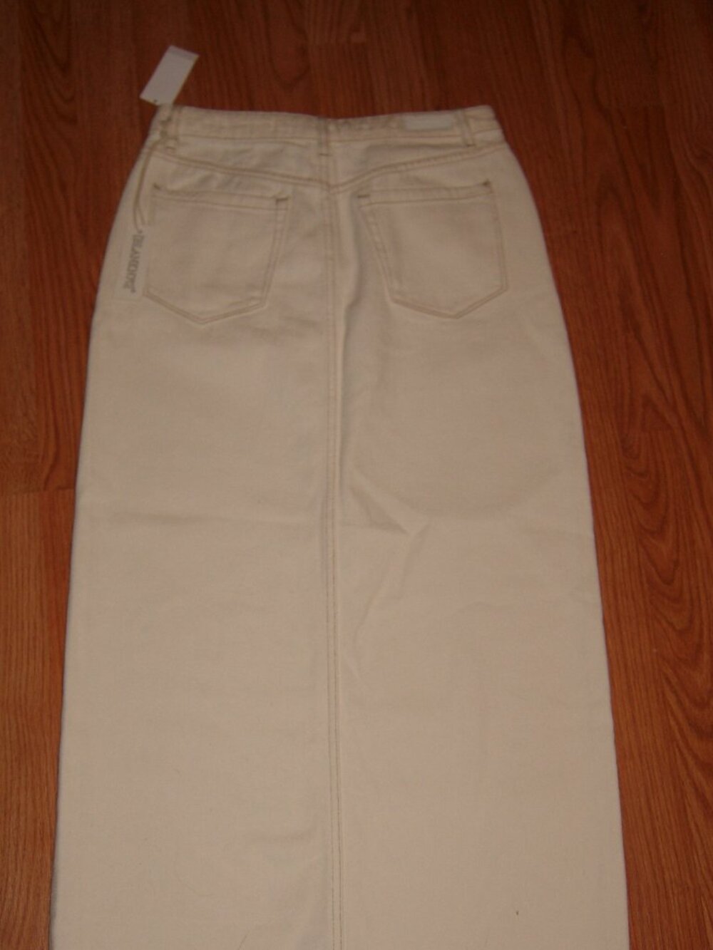 Blank NYC Ecru Maxi Skirt 27 - Picture 6 of 7